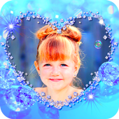 Glitter Photo Frames Wallpaper icon