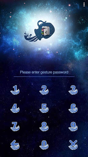 AppLock Theme Aquarius screenshot 2