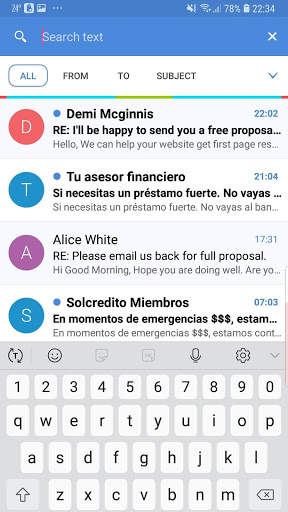 Email App for Hotmail, Outlook & Exchange Mail screenshot 6