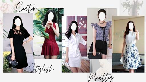 Women Cute Outfit Photo Suit screenshot 1