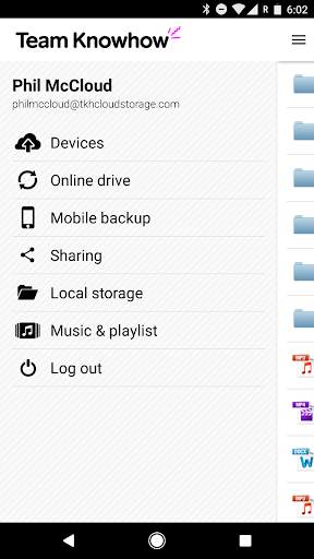 Team Knowhow Cloud Backup 1 تصوير الشاشة