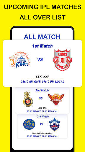 I-P-L 2021 : Live Cricket TV, Highlights, Dreamtv screenshot 2