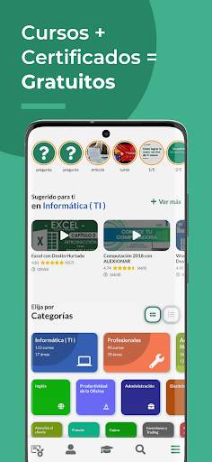 Cursa - Cursos online screenshot 1