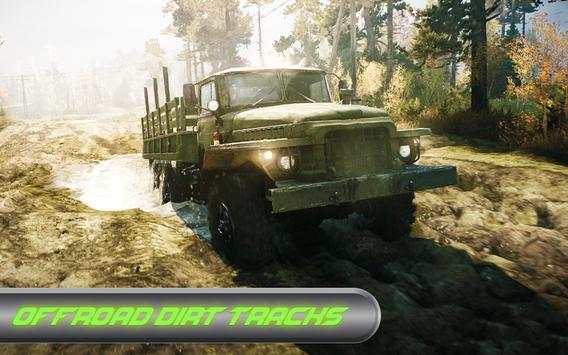 Offroad Trucker : Muddy Tracks Cargo Transport 3D screenshot 3