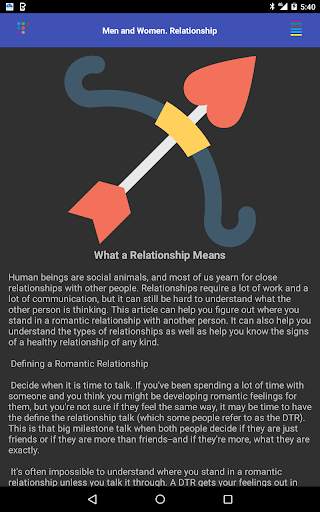 Male and Female. Relationship screenshot 9