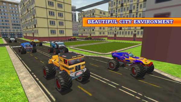 Real Monster Truck Stunt Racing Driving screenshot 7
