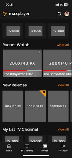 MaxPlayer - IPTV Player screenshot 3