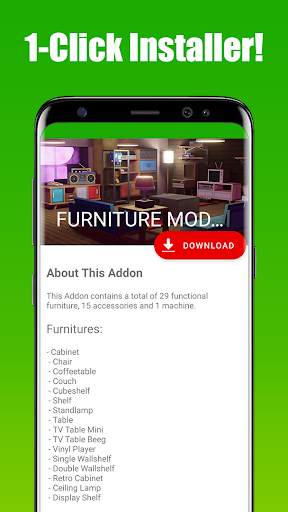 FURNITURE MOD for Minecraft screenshot 1