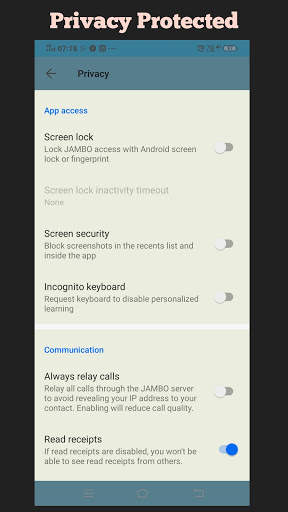 JAMBO - HD Video Calling App 4 تصوير الشاشة