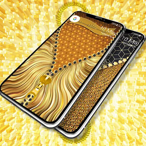 Gold lock screen screenshot 7
