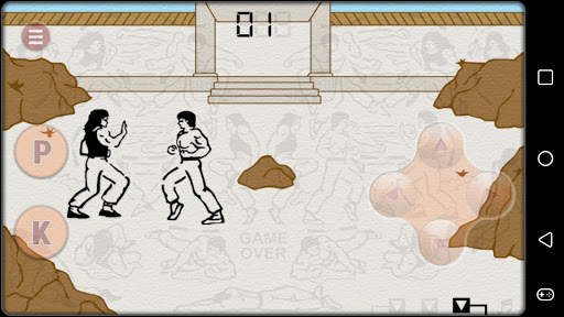 쿵푸(80년대 액정게임기, CG-310) screenshot 3