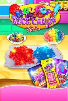 Ring Pop & Rock Candy Maker - Rainbow Cooking Kids screenshot 2