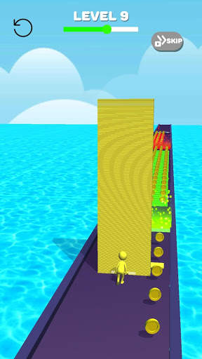 Tower Stack colors kick-Collect cubes tower run screenshot 1