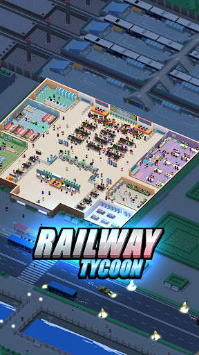 Idle Railway Tycoon screenshot 1