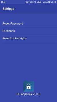 RQ AppLock screenshot 3