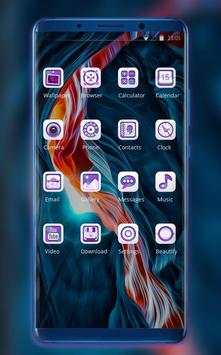 Abstract theme for Lg V50 launcher screenshot 2