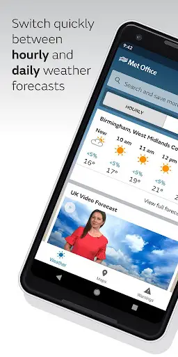 Met Office Weather Forecast скриншот 1