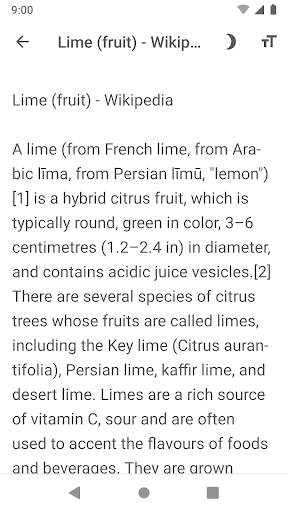 Lime browser screenshot 5