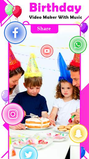 Birthday Video Maker with Song and Name screenshot 6