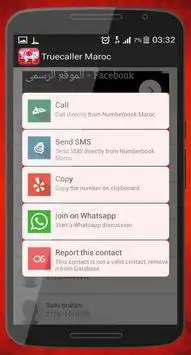 Truecaller Maroc screenshot 1