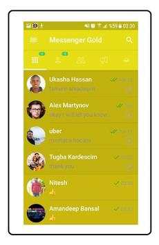 Messenger Gold screenshot 1