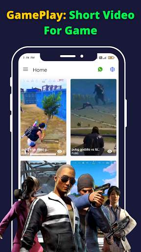 GamePlay: Clips for BGMI, WA Status Downloader screenshot 3