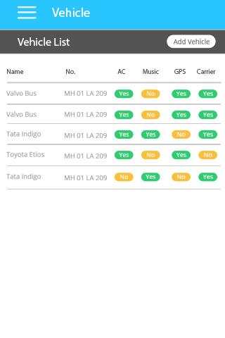 Car rental software Vendor App स्क्रीनशॉट 7
