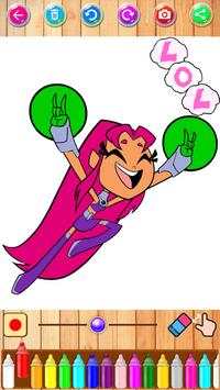 teen coloring titans go screenshot 8