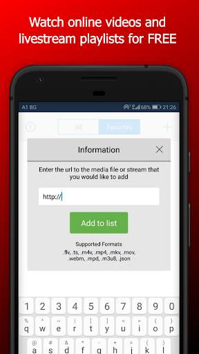 BUL Player - Video and Livestream Player screenshot 2