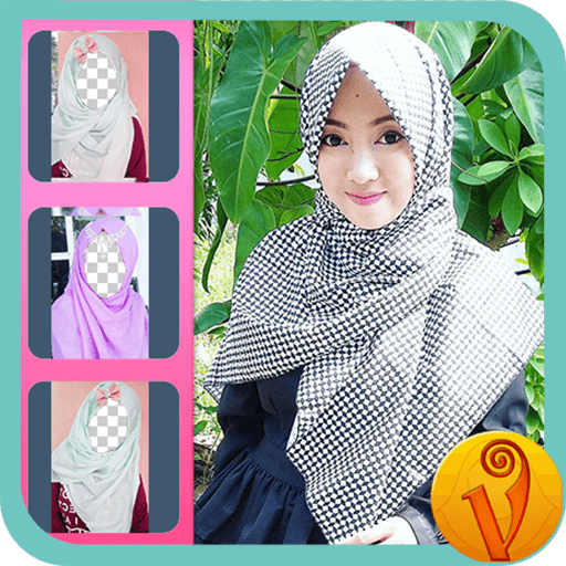 Hijab Camera Fashion Montage icon