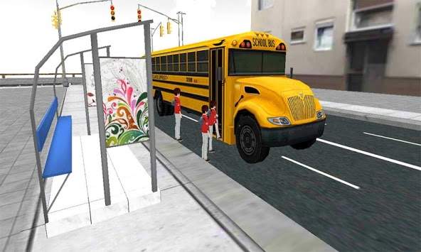 School Bus Driving Simulator screenshot 1