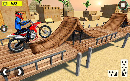 Superhero Bike Stunt Games 3D screenshot 3