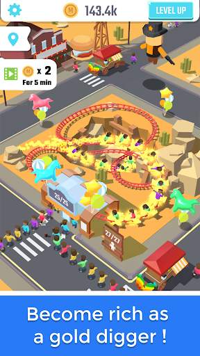 Idle Roller Coaster screenshot 4