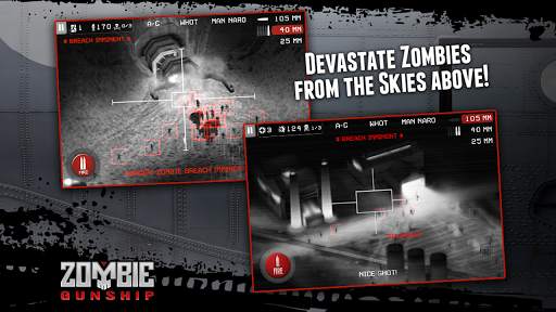 Zombie Gunship: Kill Zombies Dead Survival Shooter screenshot 4
