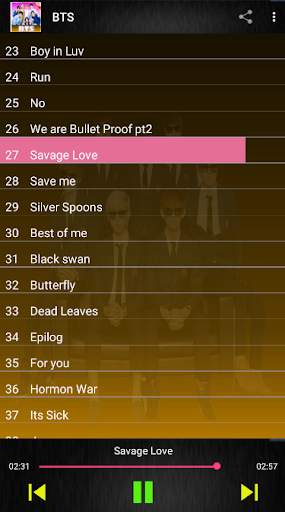 100   Lagu BTS Offline screenshot 3
