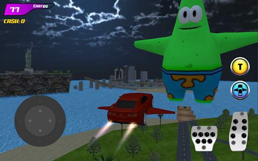 Monster Star VS Robot Fly Car स्क्रीनशॉट 2