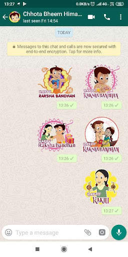 Chhota Bheem WAStickers screenshot 4