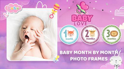 Baby Photo Editor:Precious Baby Milestone Pictures screenshot 2