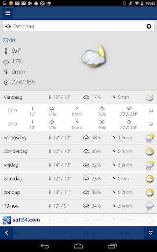 Sat24, weer satelliet screenshot 11