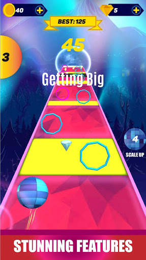 Epic Balls:Journey on water fire glass & sand road screenshot 5