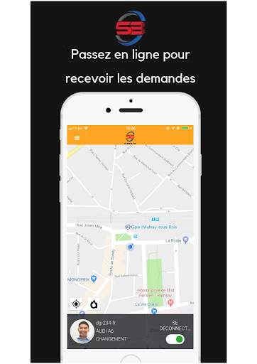 SB Drive vtc chauffeur screenshot 2
