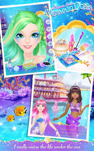 Princess Salon: Mermaid Doris screenshot 2