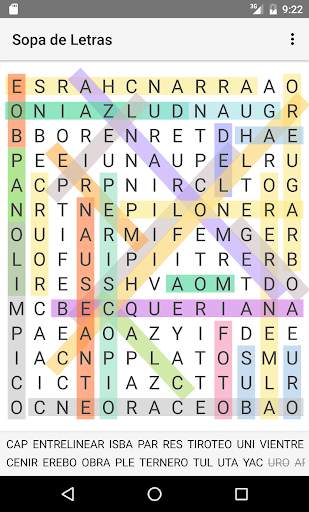 Sopa de Letras screenshot 2