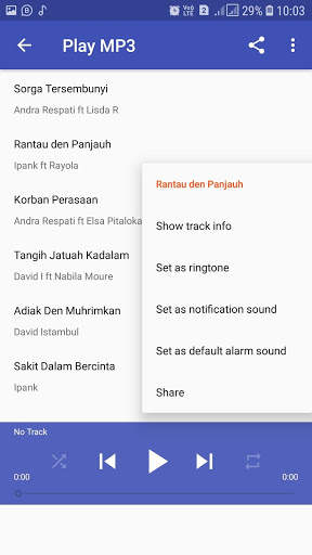 Lagu Minang MP3 Terbaru (2020) screenshot 4
