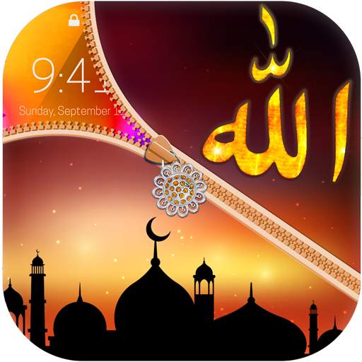 Allah Bless You - Zipper Lock Screen 1.1