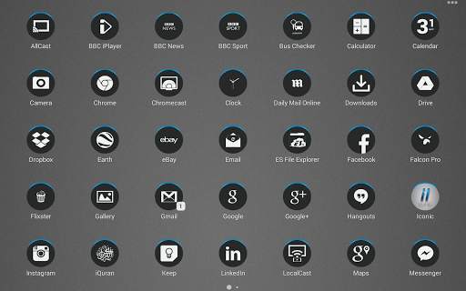 Iconic - Icon Pack 6 تصوير الشاشة