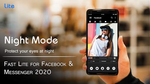 Fast Lite for Facebook & Messenger 2020 screenshot 1