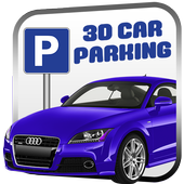 Advance Car Parking, 3D icon