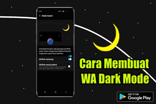 Cara Membuat WA Dark Mode screenshot 1
