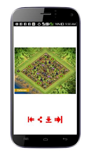 Formasi Pertahanan COC screenshot 5